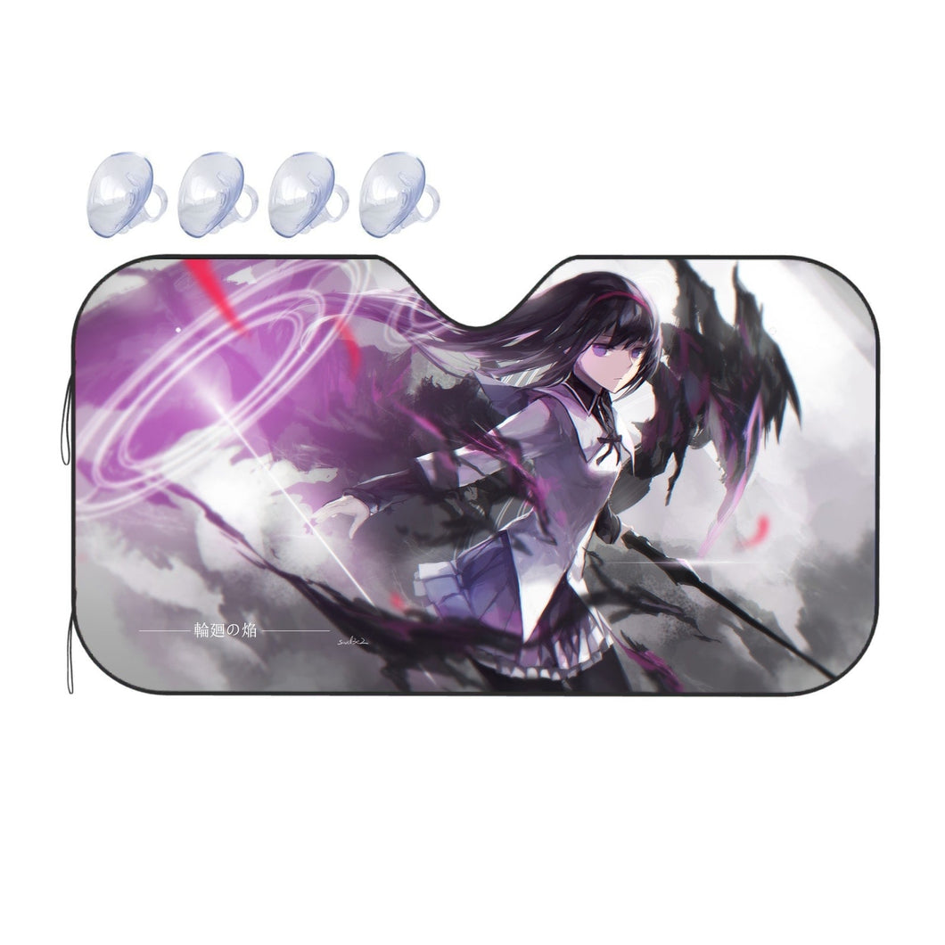 Anime Puella Magi Madoka Magica Car Sunshade