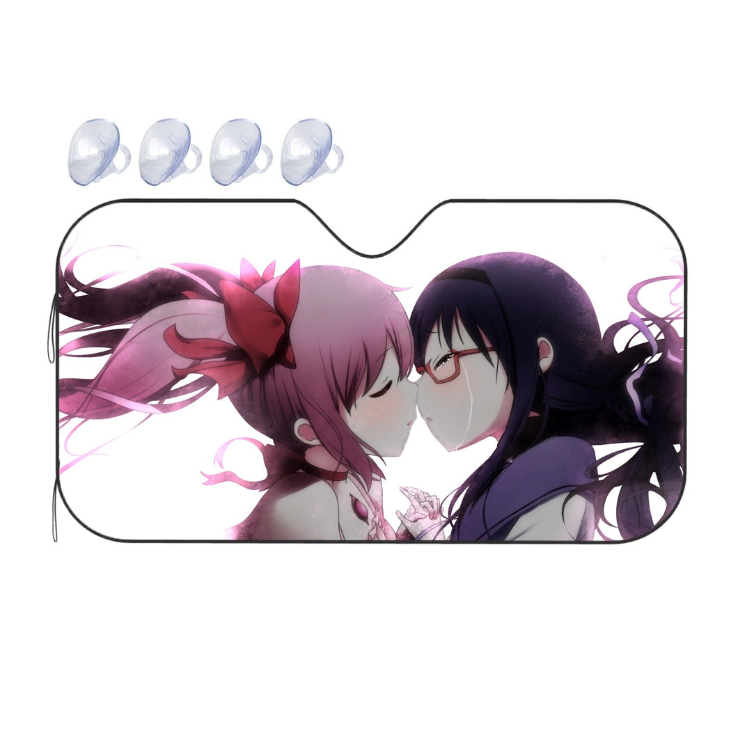 Anime Puella Magi Madoka Magica Car Sunshade