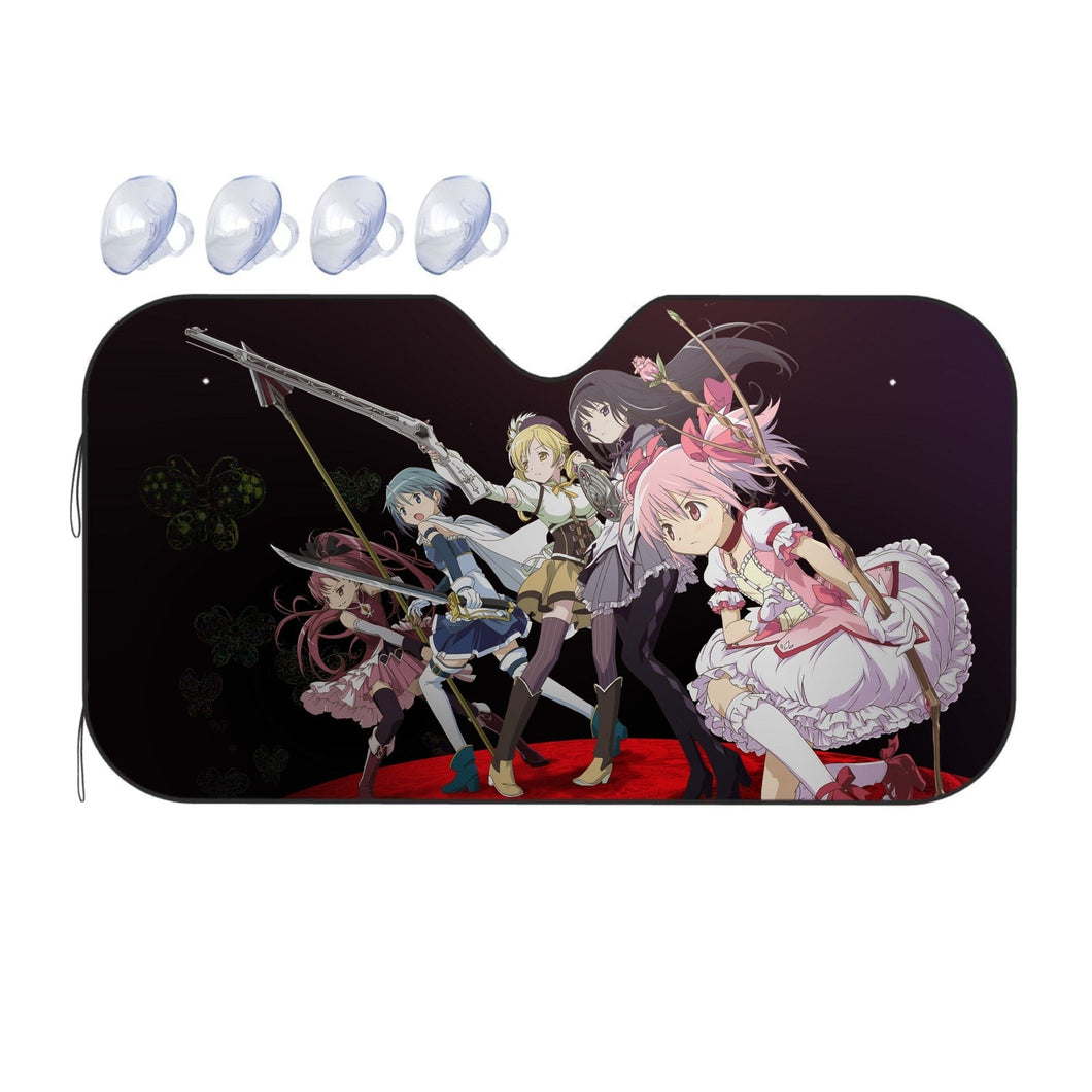 Anime Puella Magi Madoka Magica Car Sunshade