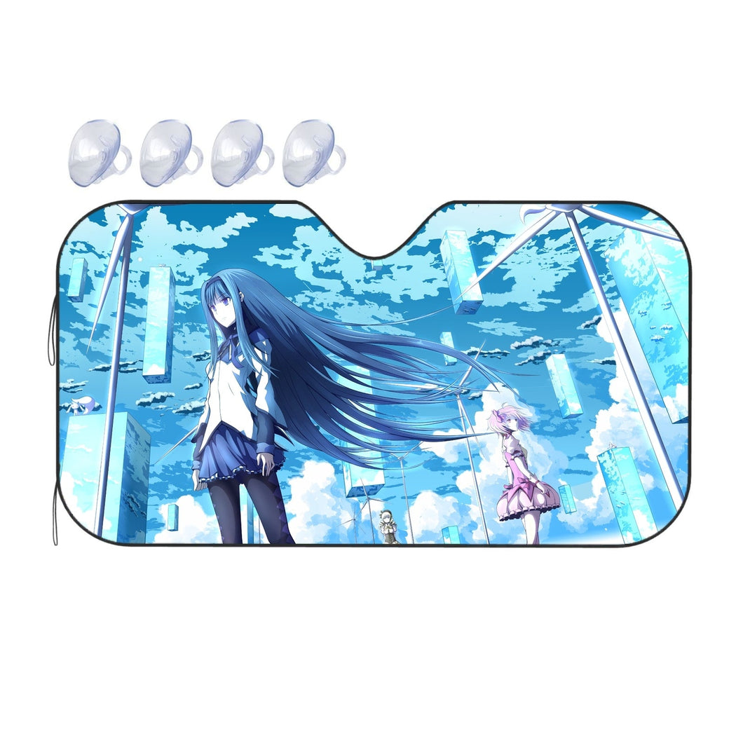 Anime Puella Magi Madoka Magica Car Sunshade