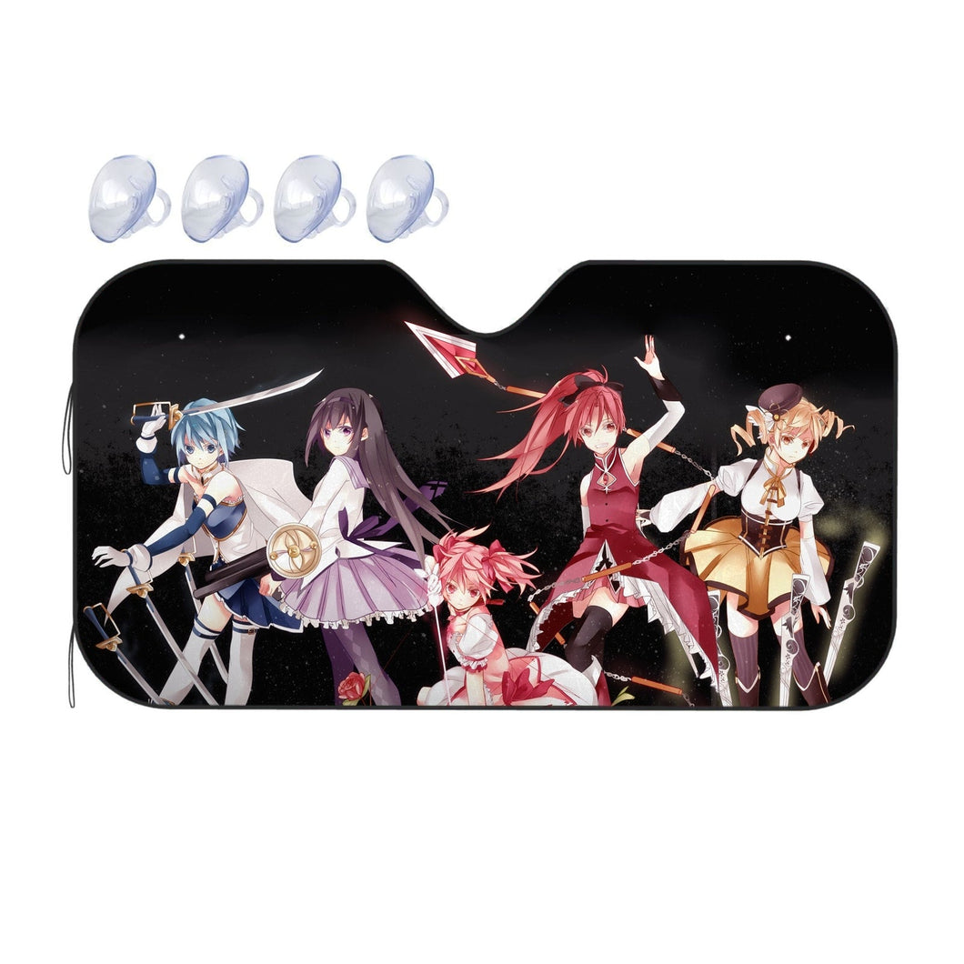 Anime Puella Magi Madoka Magica Car Sunshade