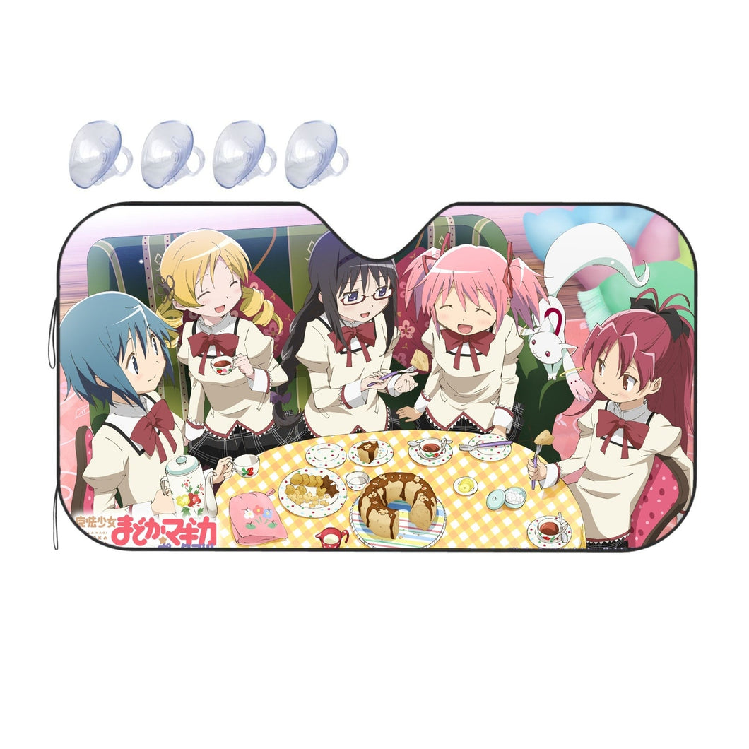 Anime Puella Magi Madoka Magica Car Sunshade