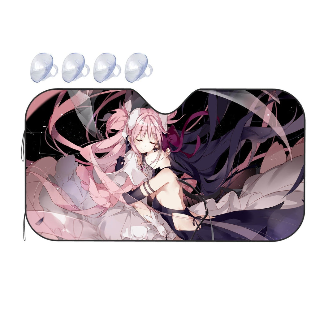 Anime Puella Magi Madoka Magica Car Sunshade