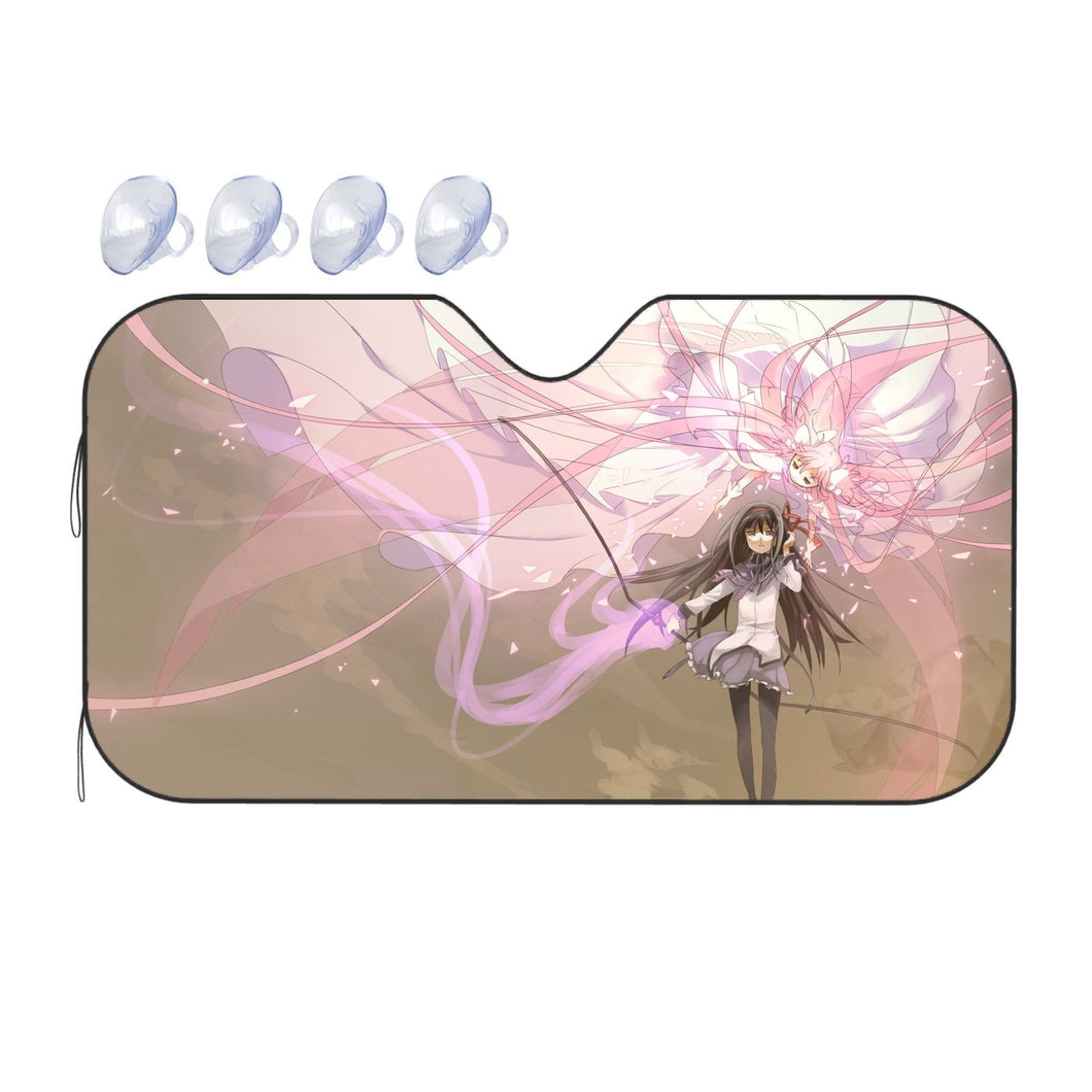 Anime Puella Magi Madoka Magica Car Sunshade