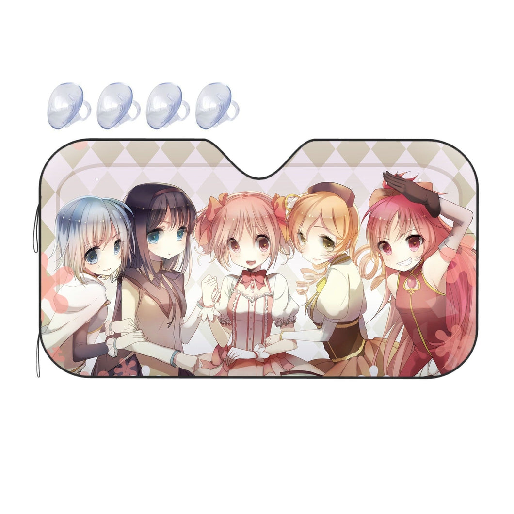 Anime Puella Magi Madoka Magica Car Sunshade