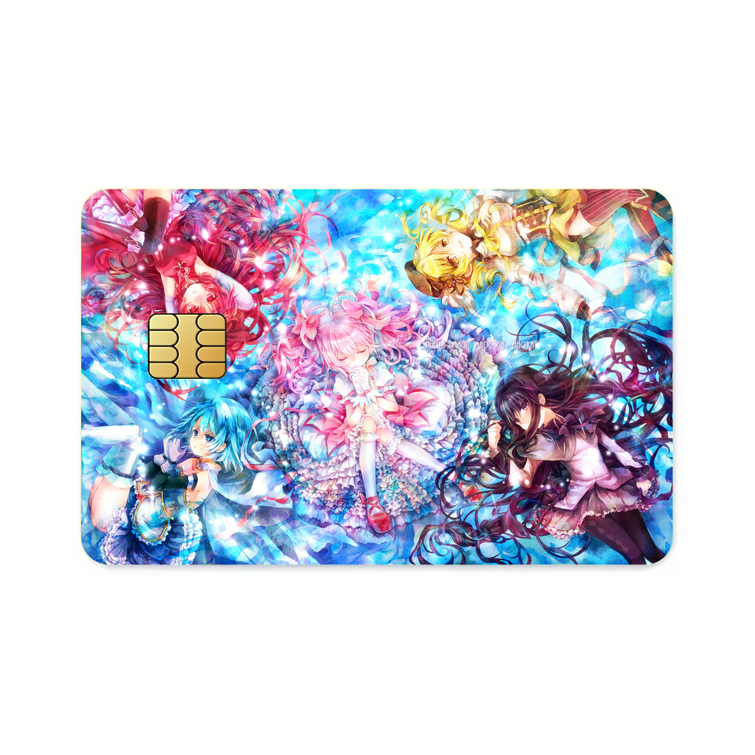 Anime Puella Magi Madoka Magica Credit Card Skins (4-in-1 Pack)