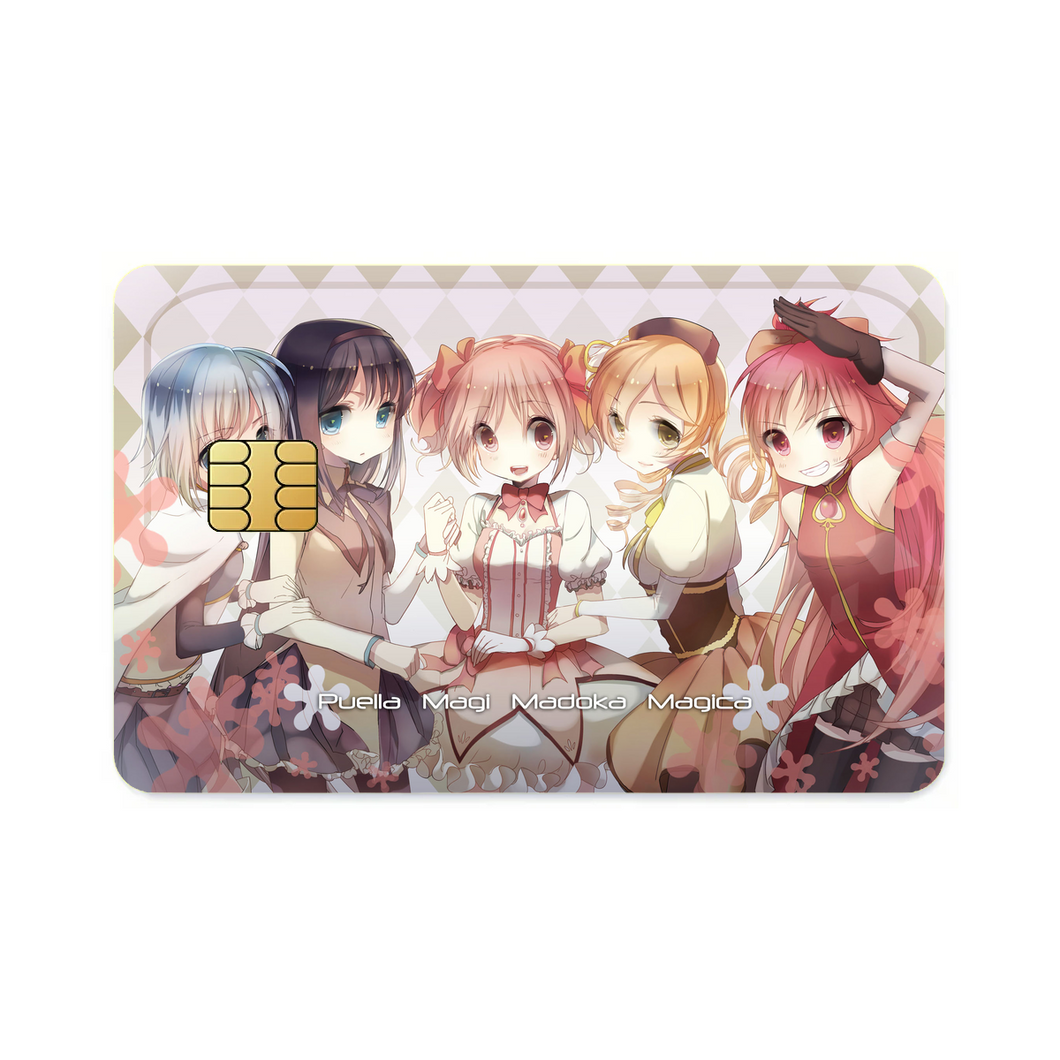 Anime Puella Magi Madoka Magica Credit Card Skins (4-in-1 Pack)
