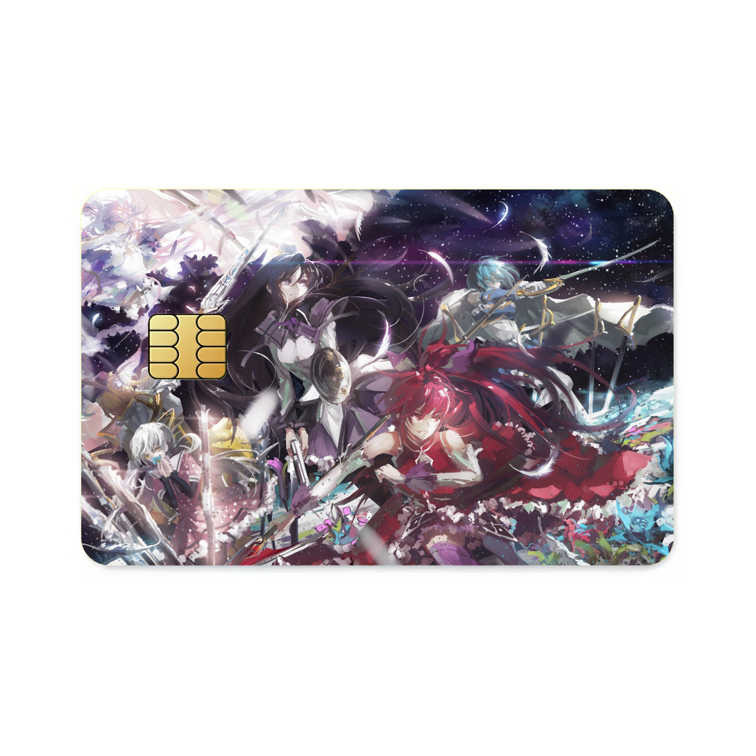 Anime Puella Magi Madoka Magica  Credit Card Skins (4-in-1 Pack)