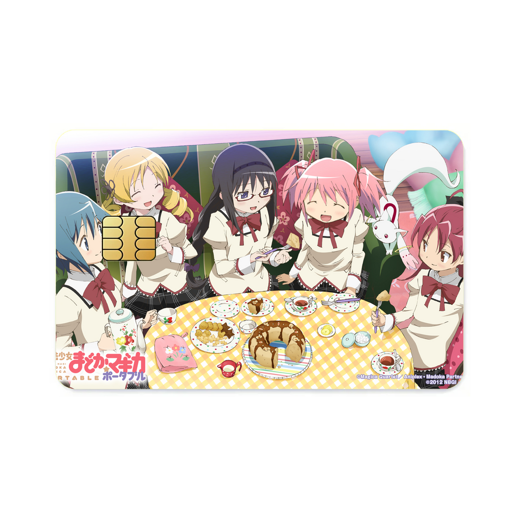 Anime Puella Magi Madoka Magica Credit Card Skins (4-in-1 Pack)
