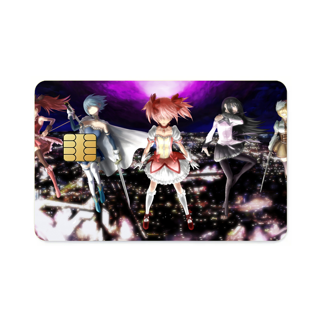 Anime Puella Magi Madoka Magica Credit Card Skins (4-in-1 Pack)