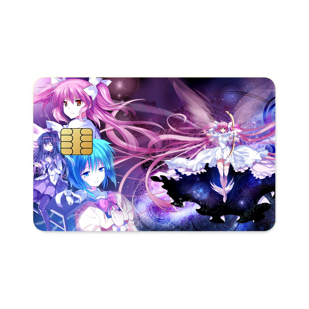 Anime Puella Magi Madoka Magica Credit Card Skins (4-in-1 Pack)