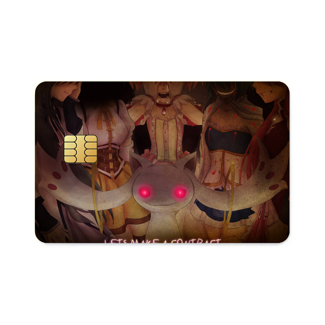 Anime Puella Magi Madoka Magica  Credit Card Skins (4-in-1 Pack)