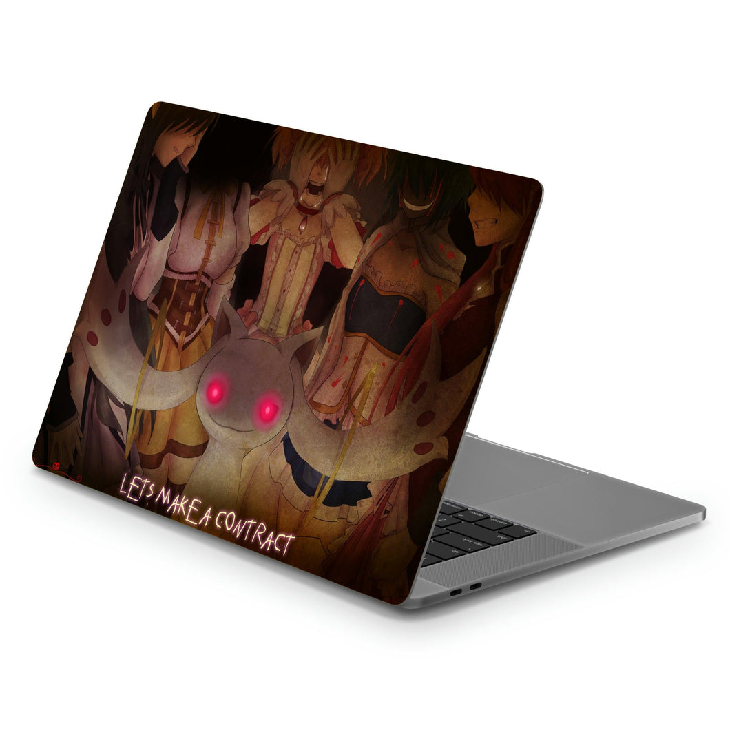 Anime Puella Magi Madoka Magica  Macbook Skin