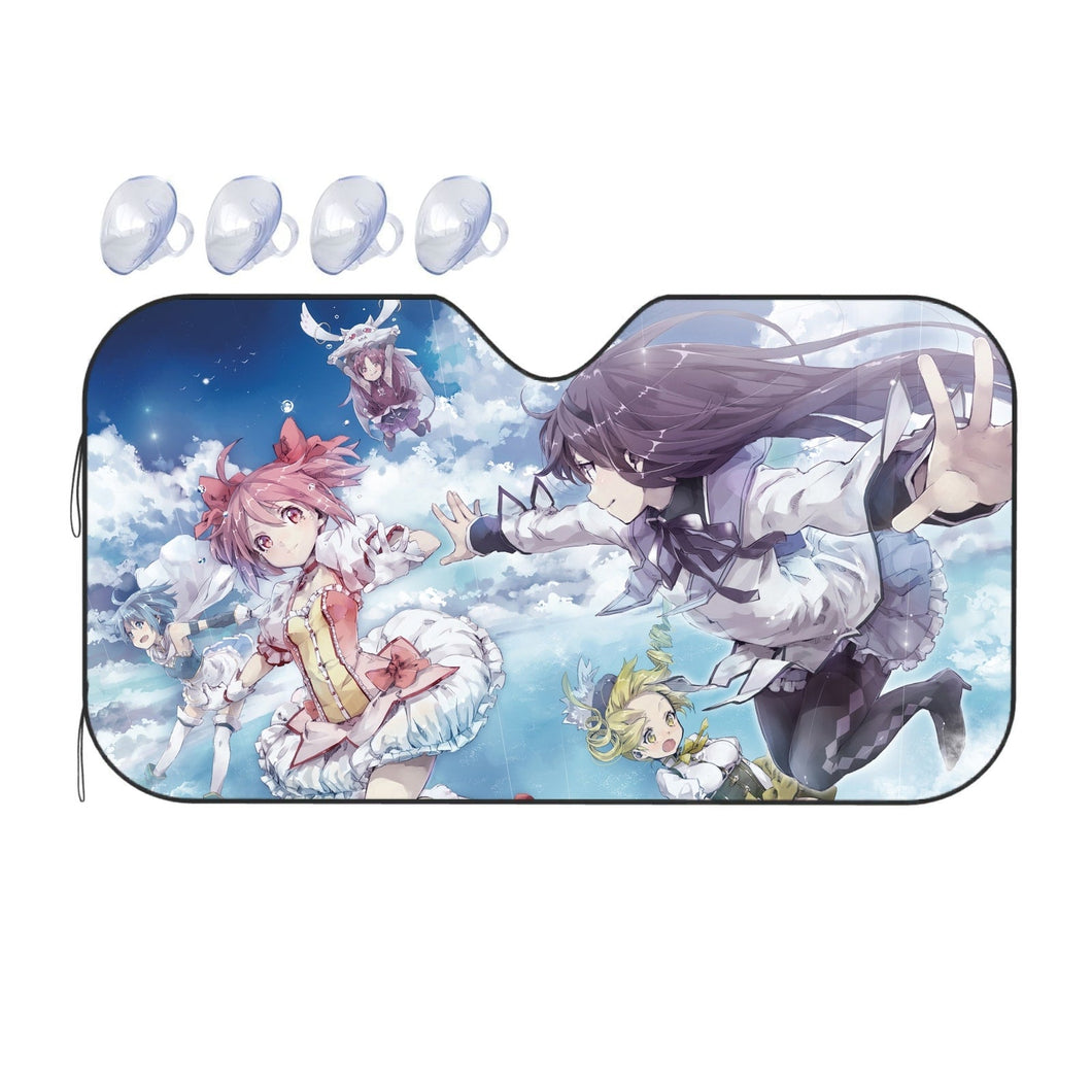 Anime Puella Magi Madoka Magicar Car Sunshade