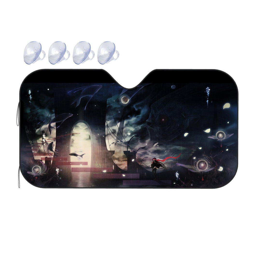Anime Puella Magi Madoka Magicar Car Sunshade