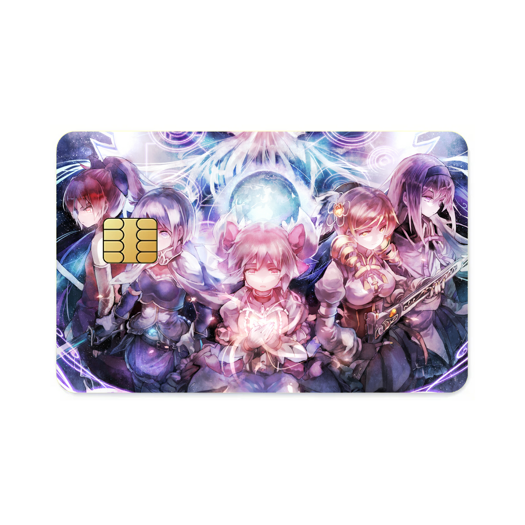 Anime Puella Magi Madoka Magicar Credit Card Skins (4-in-1 Pack)