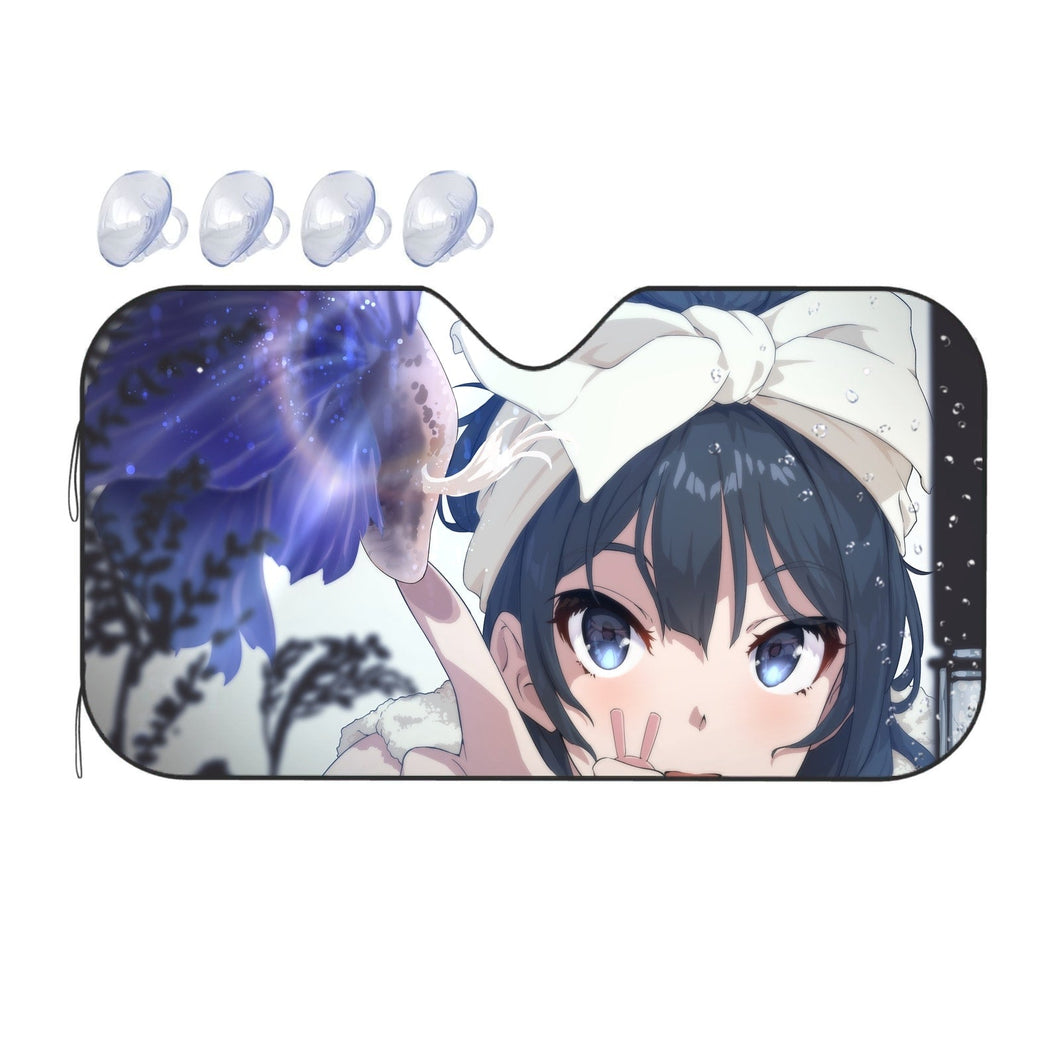 Anime Rascal Does Not Dream of Bunny Girl Senpai Car Sunshade