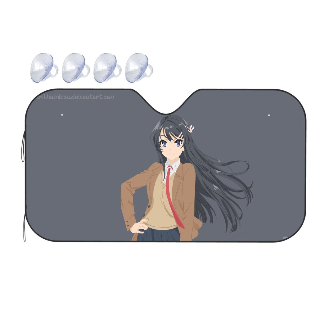 Anime Rascal Does Not Dream of Bunny Girl Senpai  Car Sunshade