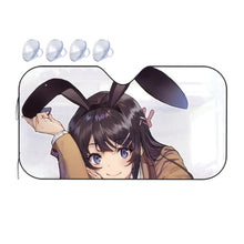 Load image into Gallery viewer, Anime Rascal Does Not Dream of Bunny Girl Senpai  Car Sunshade
