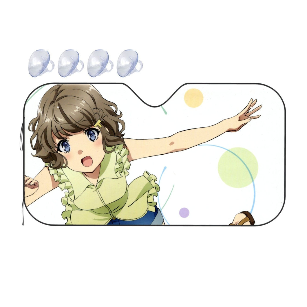 Anime Rascal Does Not Dream of Bunny Girl Senpai Car Sunshade