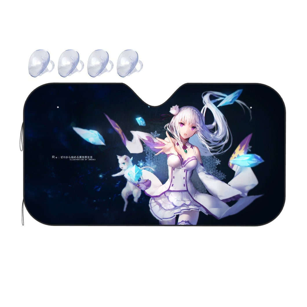 Anime Re:ZERO -Starting Life in Another World-  Car Sunshade