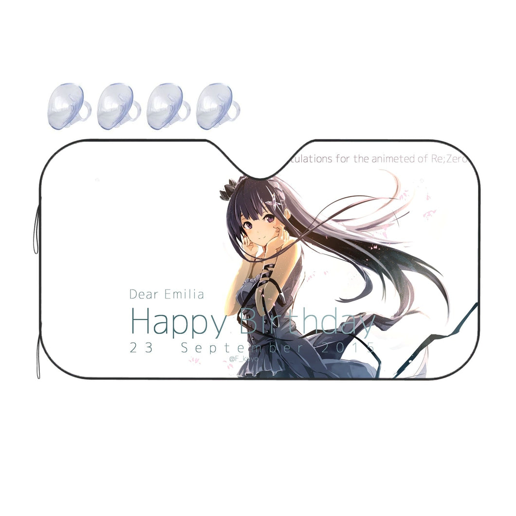 Anime Re:ZERO -Starting Life in Another World-  Car Sunshade