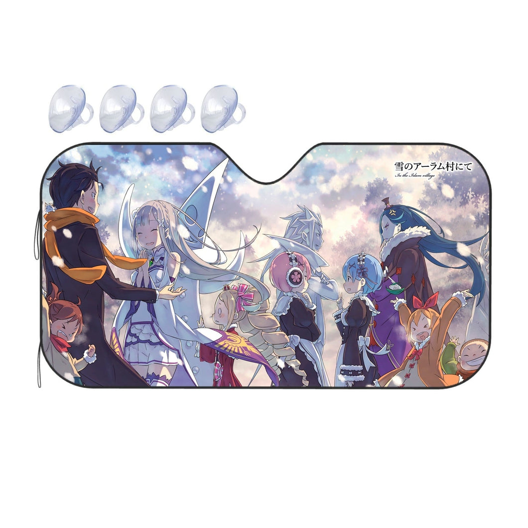 Anime Re:ZERO -Starting Life in Another World-  Car Sunshade
