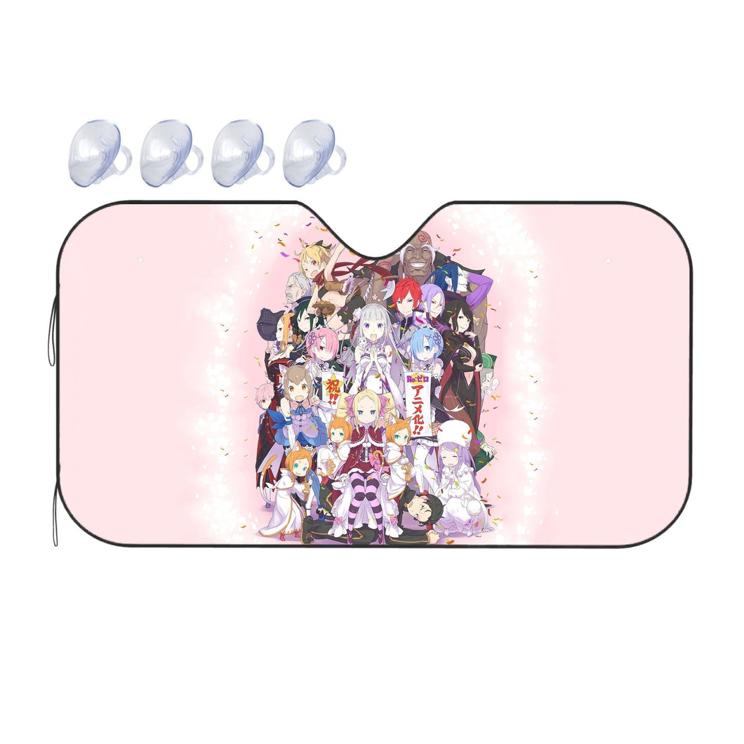 Anime Re:ZERO -Starting Life in Another World-  Car Sunshade