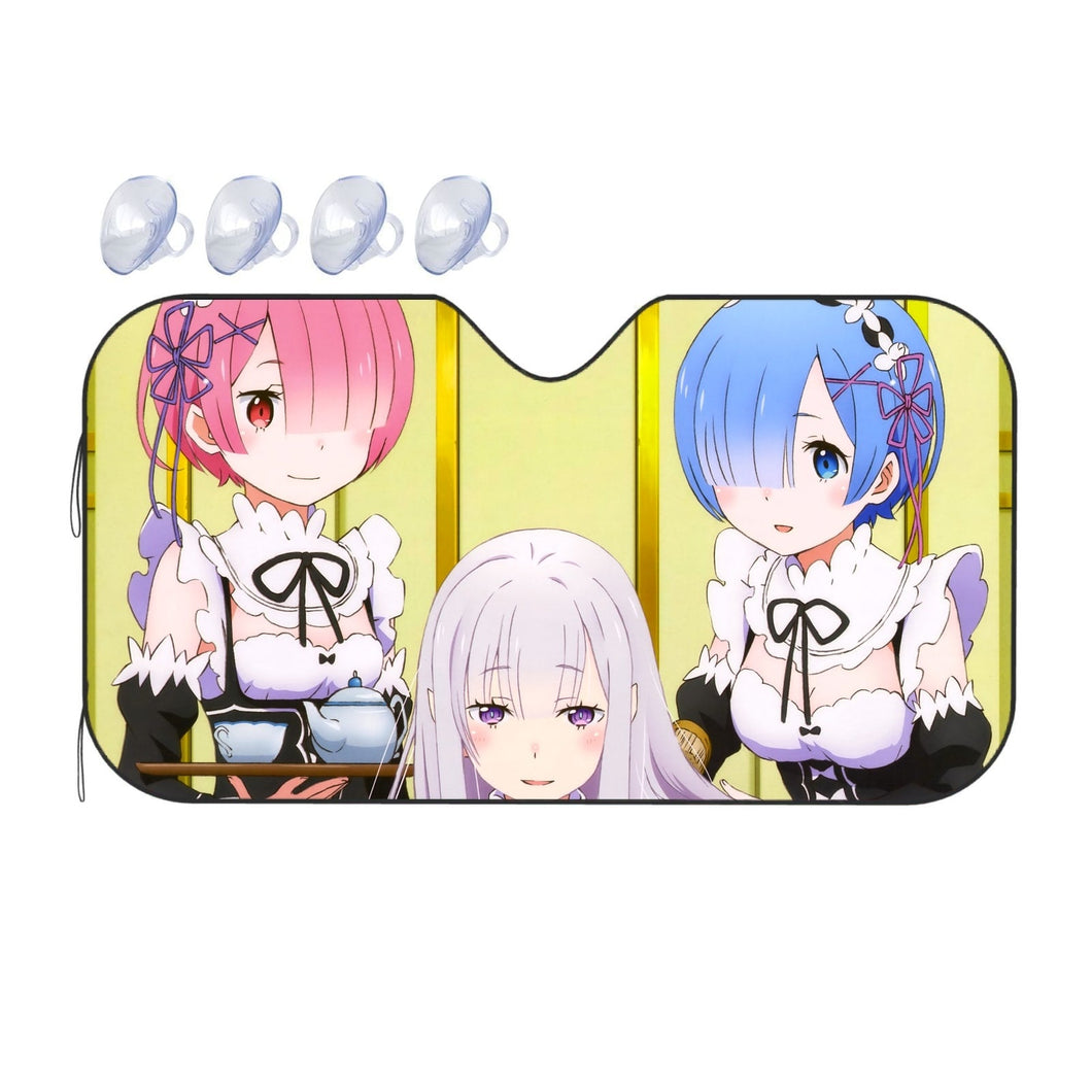 Anime Re:ZERO -Starting Life in Another World-  Car Sunshade