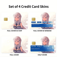 Load image into Gallery viewer, Anime Re:ZERO -Starting Life in Another World-  Credit Card Skins (4-in-1 Pack)
