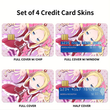 Load image into Gallery viewer, Anime Re:ZERO -Starting Life in Another World-  Credit Card Skins (4-in-1 Pack)
