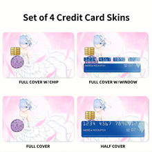 Load image into Gallery viewer, Anime Re:ZERO -Starting Life in Another World-  Credit Card Skins (4-in-1 Pack)
