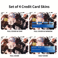 Load image into Gallery viewer, Anime Re:ZERO -Starting Life in Another World-  Credit Card Skins (4-in-1 Pack)
