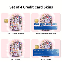 Load image into Gallery viewer, Anime Re:ZERO -Starting Life in Another World-  Credit Card Skins (4-in-1 Pack)

