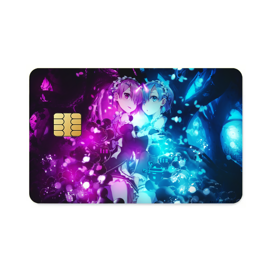 Anime Re:ZERO -Starting Life in Another World-  Credit Card Skins (4-in-1 Pack)