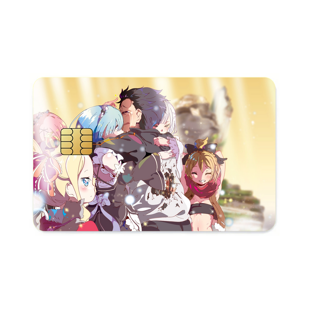Anime Re:ZERO -Starting Life in Another World-  Credit Card Skins (4-in-1 Pack)