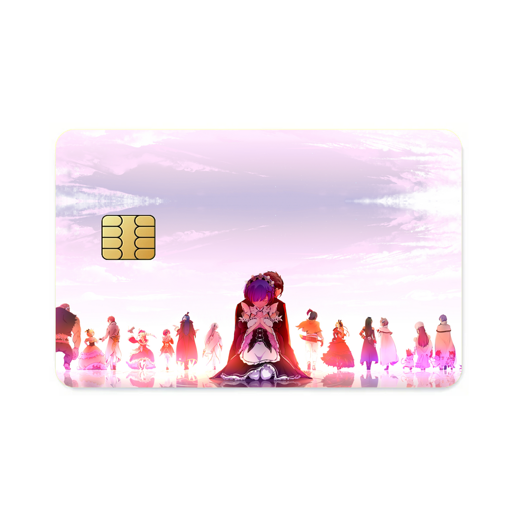 Anime Re:ZERO -Starting Life in Another World-  Credit Card Skins (4-in-1 Pack)