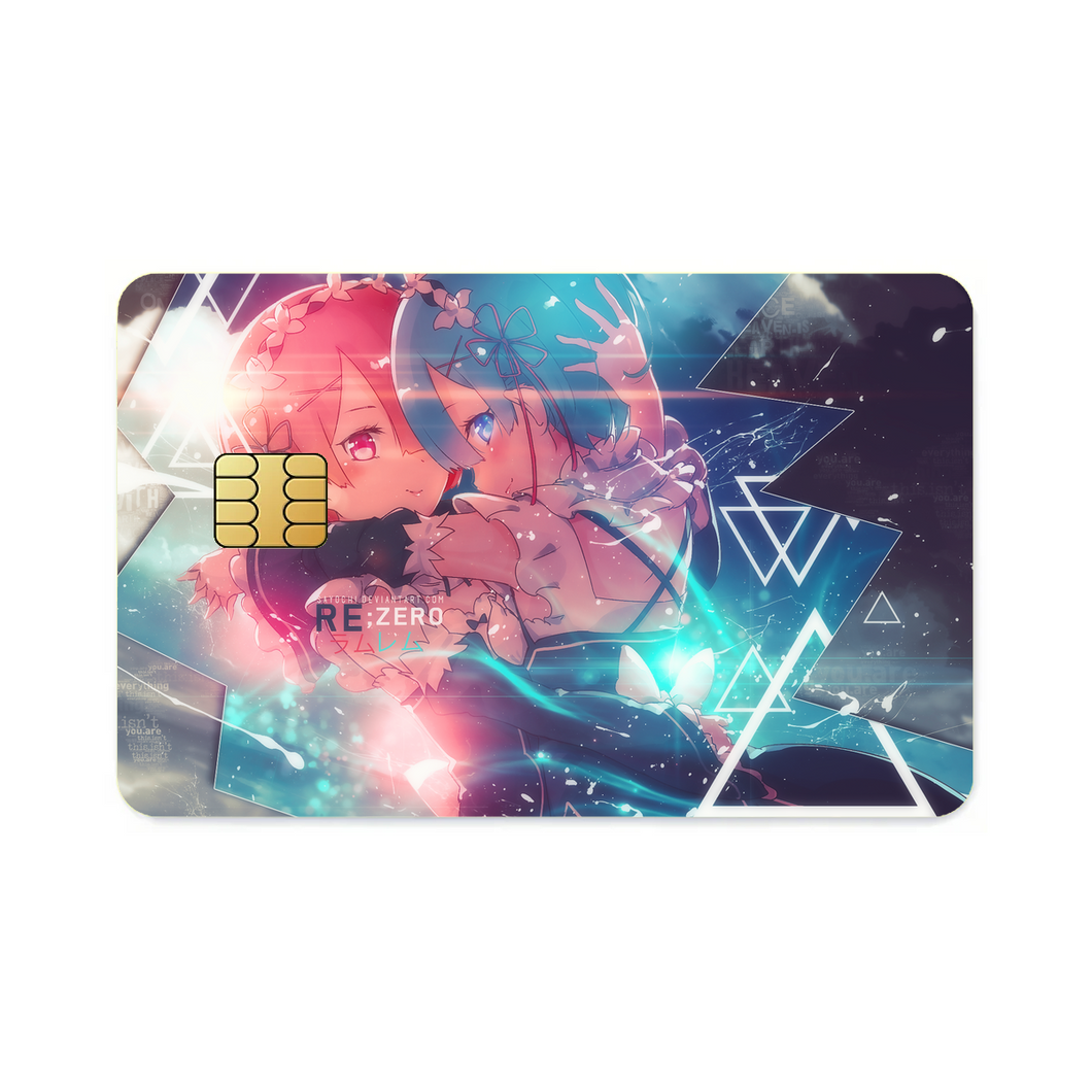 Anime Re:ZERO -Starting Life in Another World-  Credit Card Skins (4-in-1 Pack)