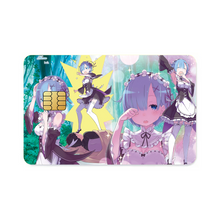 Load image into Gallery viewer, Anime Re:ZERO -Starting Life in Another World-  Credit Card Skins (4-in-1 Pack)
