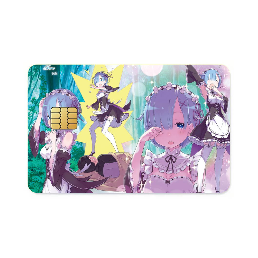 Anime Re:ZERO -Starting Life in Another World-  Credit Card Skins (4-in-1 Pack)