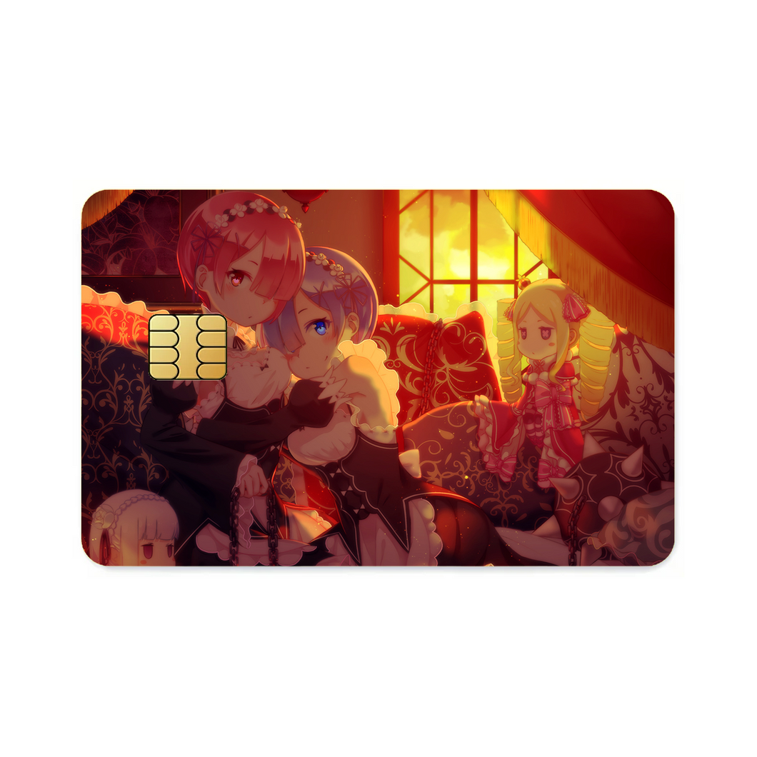 Anime Re:ZERO -Starting Life in Another World-  Credit Card Skins (4-in-1 Pack)