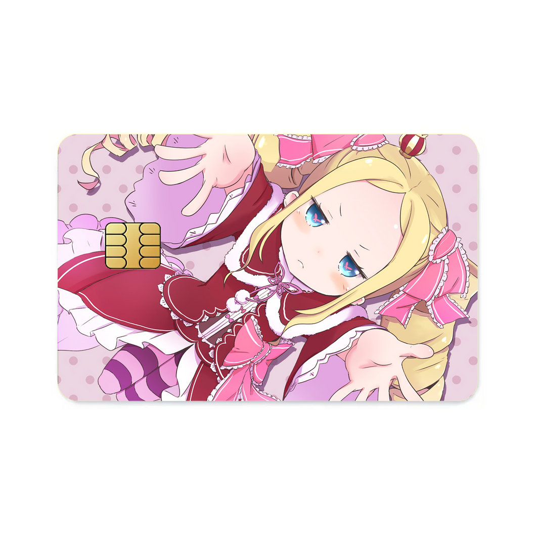 Anime Re:ZERO -Starting Life in Another World-  Credit Card Skins (4-in-1 Pack)