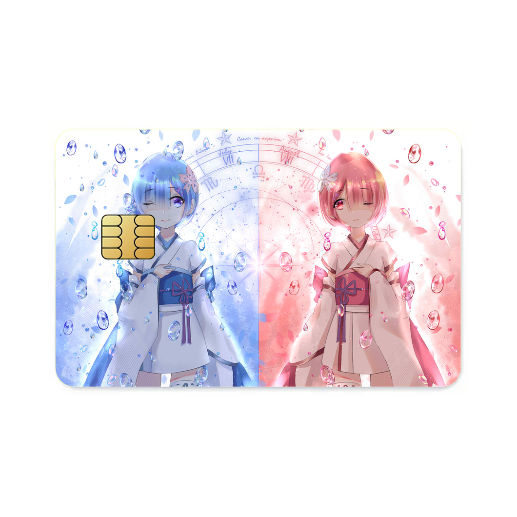 Anime Re:ZERO -Starting Life in Another World-  Credit Card Skins (4-in-1 Pack)