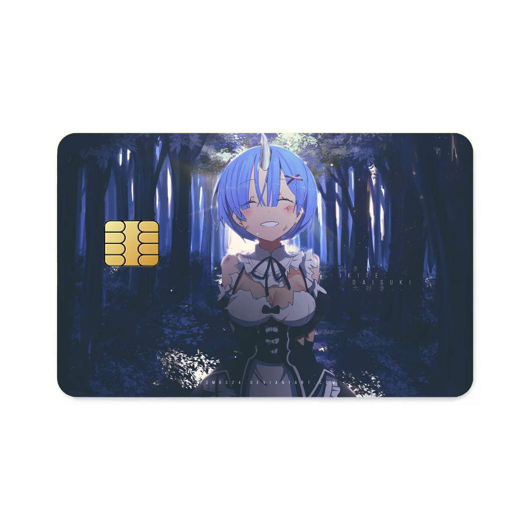 Anime Re:ZERO -Starting Life in Another World-  Credit Card Skins (4-in-1 Pack)