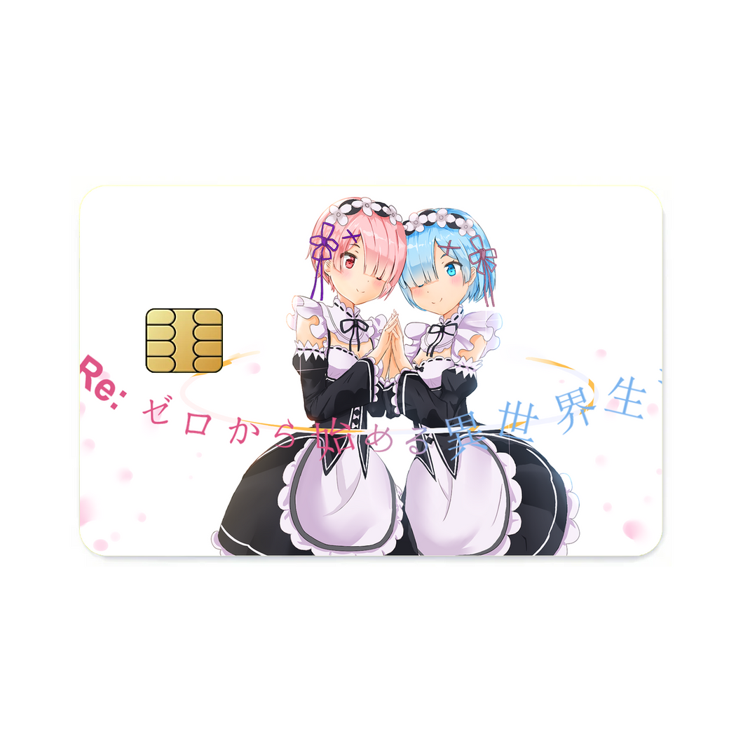 Anime Re:ZERO -Starting Life in Another World-  Credit Card Skins (4-in-1 Pack)