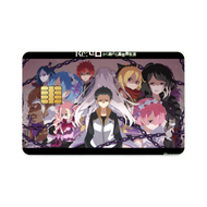 Anime Re:ZERO -Starting Life in Another World-  Credit Card Skins (4-in-1 Pack)