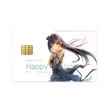 Load image into Gallery viewer, Anime Re:ZERO -Starting Life in Another World-  Credit Card Skins (4-in-1 Pack)
