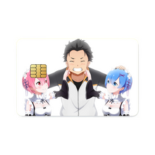 Load image into Gallery viewer, Anime Re:ZERO -Starting Life in Another World-  Credit Card Skins (4-in-1 Pack)
