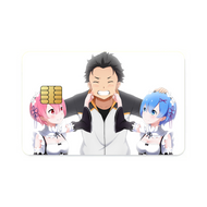 Anime Re:ZERO -Starting Life in Another World-  Credit Card Skins (4-in-1 Pack)
