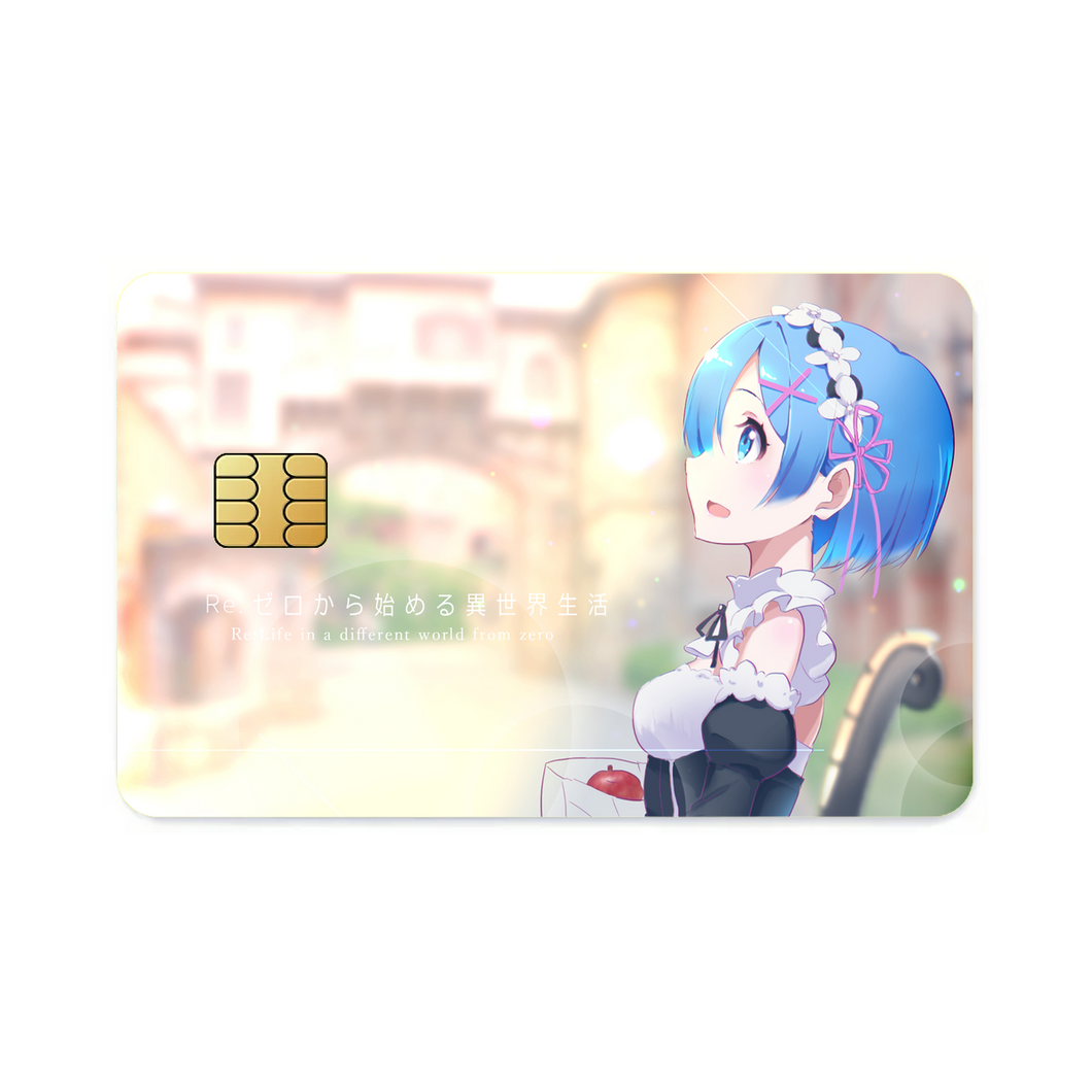 Anime Re:ZERO -Starting Life in Another World-  Credit Card Skins (4-in-1 Pack)